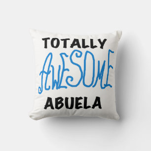 Blauw Volledig Geweldige Abuela Gifts Kussen