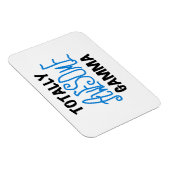 Blauw Volledig Geweldige Gamma Gifts Magneet (Rechterzijde)