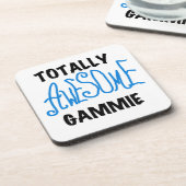 Blauw Volledig Geweldige Gammie Gifts Drankjes Onderzetter (Linkerzijde)