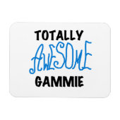 Blauw Volledig Geweldige Gammie Gifts Magneet (Horizontaal)