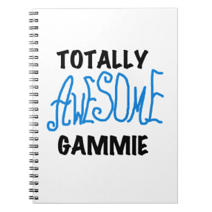 Blauw Volledig Geweldige Gammie Gifts Notitieboek