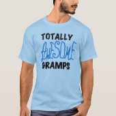 Blauw Volledig Geweldige Gramps T-shirts en gesche (Voorkant)