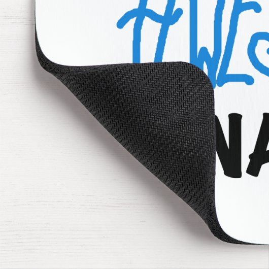 Blauw Volledig Geweldige Nani T-shirts en geschenk Muismat (Hoek)