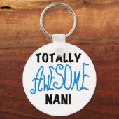 Blauw Volledig Geweldige Nani T-shirts en geschenk Sleutelhanger (Voorkant)
