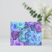 BLAUW VOOR U BRIEFKAART (Staand voorkant)