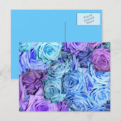 BLAUW VOOR U BRIEFKAART (Voorkant / Achterkant)