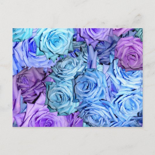 BLAUW VOOR U BRIEFKAART (Voorkant)
