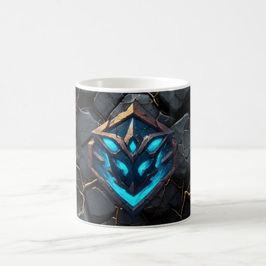 Blauw Vorst Rune Embleem Koffiemok (Center)