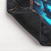 Blauw Vorst Rune Embleem Muismat (Hoek)