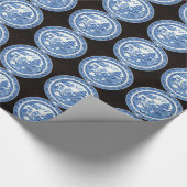 Blauw, vrij Bord patroonpapier Cadeaupapier (Hoek)