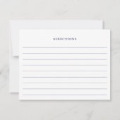 Blauw Vrijgezellenfeest De Kaart die het Keukenafv (Achterkant)