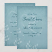 Blauw  Vrijgezellenfeest Kaart (Voorkant / Achterkant)