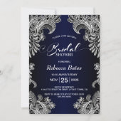 Blauw Vrijgezellenfeest Kaart (Voorkant)