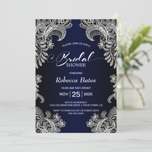 Blauw Vrijgezellenfeest Kaart (Staand voorkant)