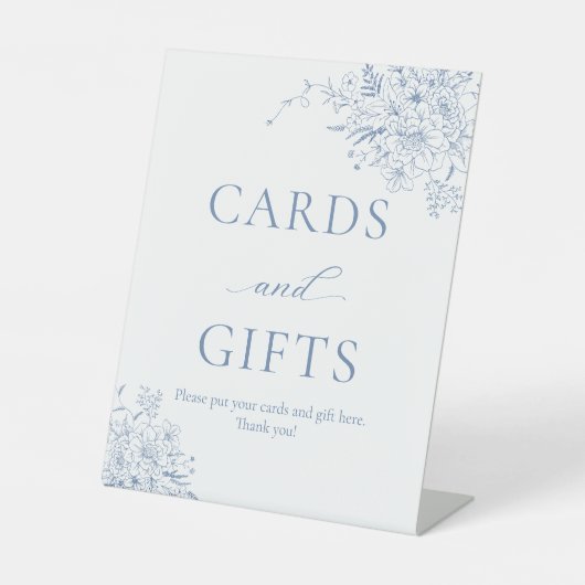 Blauw Vrijgezellenfeest Kaarten en geschenken Reclamebord Met Voetstuk (Voorkant)