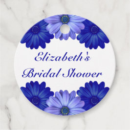 Blauw Vrijgezellenfeest van Floral Bedankjes Labels