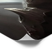 Blauw vrouw | AI Art Poster (Hoek)