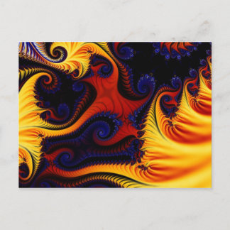 Blauw vuur 1 Briefkaart