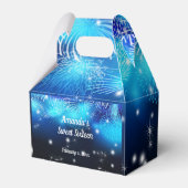 Blauw Vuurwerk, Zwart, Sparkle, Zoete Zestien, Bedankdoosjes (Achterkant)