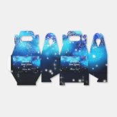 Blauw Vuurwerk, Zwart, Sparkle, Zoete Zestien, Bedankdoosjes (Uitgevouwen)