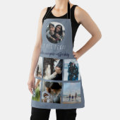 Blauw waar het allen begon met Couples Foto Schort (Insitu)