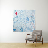 Blauw Wandkleed (In situ)