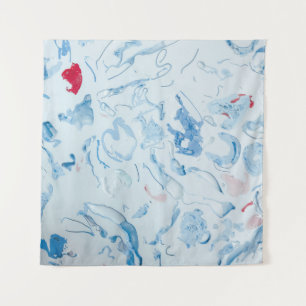 Blauw Wandkleed