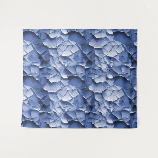 Blauw Wandkleed (Voorkant (horizontaal))