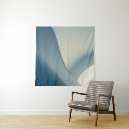 Blauw Wandkleed (In Situ (horizontaal))