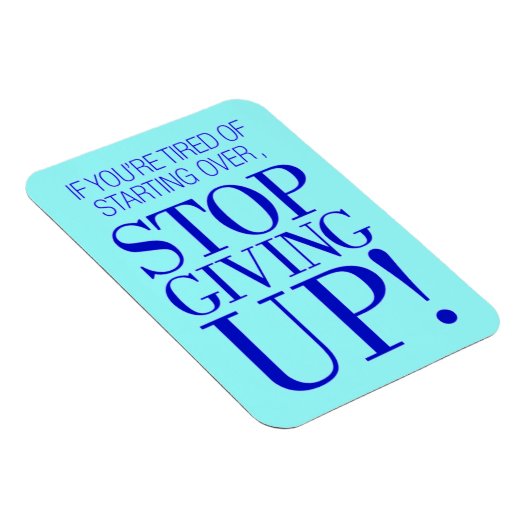 BLAUW WANNEER U ERVAN BEWUST BENT DAT U BEGINT MET MAGNEET (Rechterzijde)