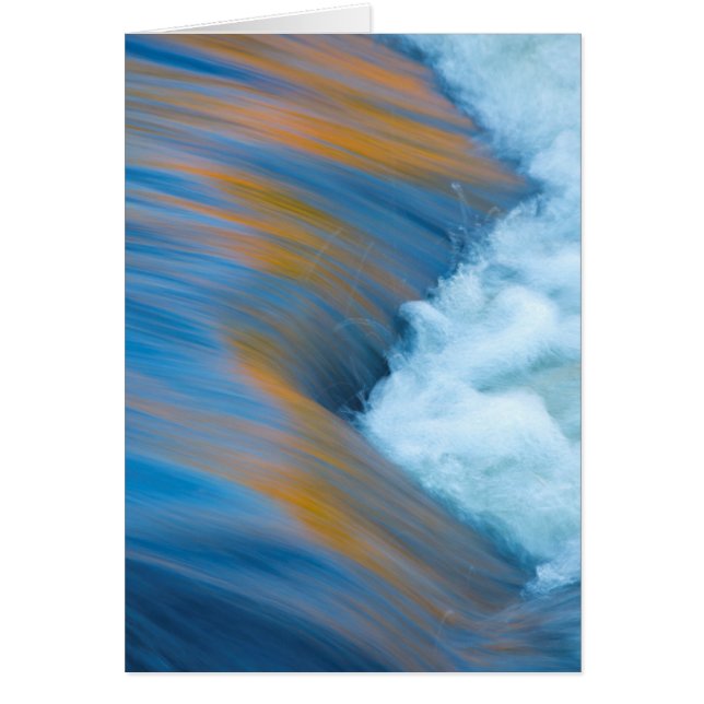 Blauw water abstract, Canada (Voorkant)