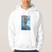 Blauw water abstract, Canada Hoodie (Voorkant)