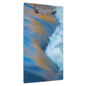 Blauw water abstract, Canada Klembord (Rechts)