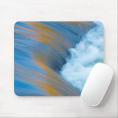 Blauw water abstract, Canada Muismat (Met muis)