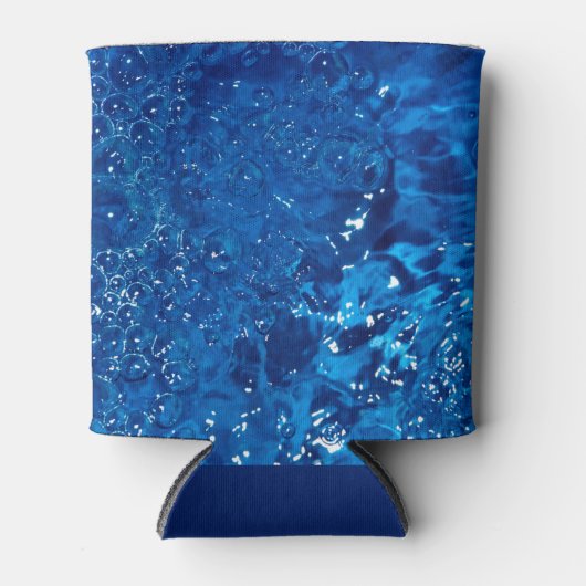 Blauw water blikjeskoeler (Voorkant)