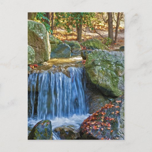 Blauw Water Bron Briefkaart (Voorkant)