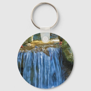 Blauw Water Bron Sleutelhanger