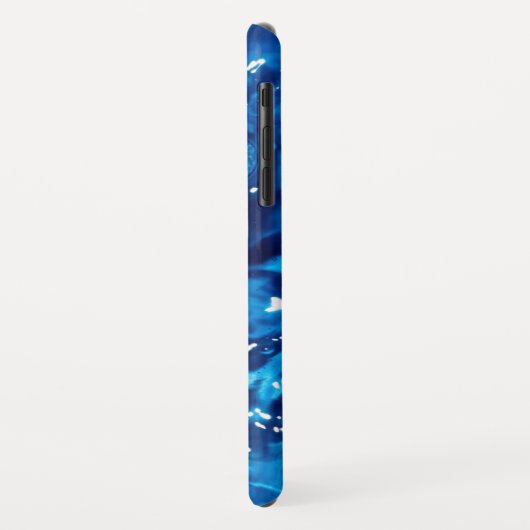 Blauw water Case-Mate iPhone case (Achterkant/links)