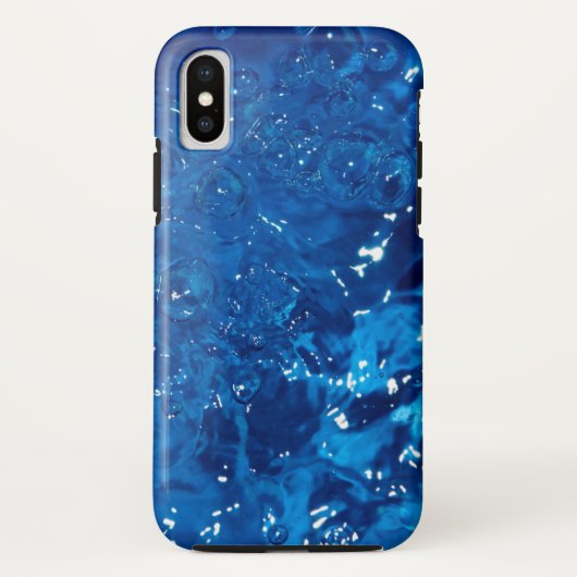 Blauw water Case-Mate iPhone case (Achterkant)