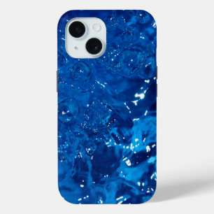 Blauw water iPhone 15 case