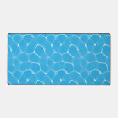Blauw water caustics voor zwemmen Dream DeskM Bureaumat (Voorkant)