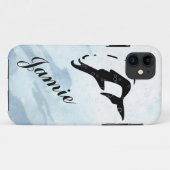 blauw water DOLPHIN-telefoonomhulsels Case-Mate iPhone Case (Achterkant (horizontaal))