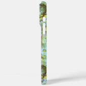 blauw water en Eucalyptus Case-Mate iPhone Case (Achterkant / Links)