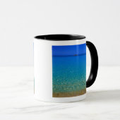 Blauw water, Exuma-eilanden, Bahama's. Mok (Voorkant rechts)