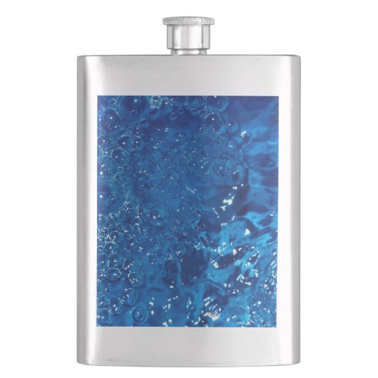 Blauw water flacon (Voorkant)