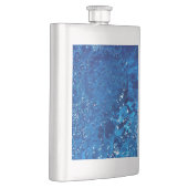 Blauw water flacon (Rechts)