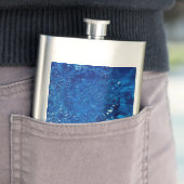 Blauw water flacon (Voorbeeld)