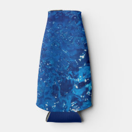 Blauw water  flesjeskoeler