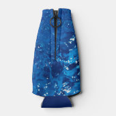 Blauw water  flesjeskoeler (Achterkant)