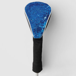 Blauw water golfheadcover